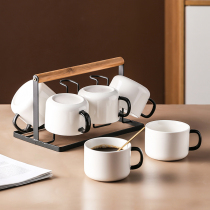 Ceramic cup set home Nordic mug water cup set family Cup Cup Cup living room tea cup set
