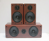 5 25 inch passive wooden 2 0 bookshelf speaker passive speaker hifi speaker monitor surround center speaker