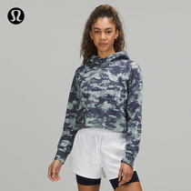 Online special sale of lulemon -- Loungeful lady short with hoodie LW3FPWS