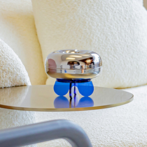 Bucket Heins Wind Light Extravaganza ROUND CREATIVE HOME LIVING ROOM STAINLESS STEEL ASHTRAYS WITH COVER ANTI-FLY ASH