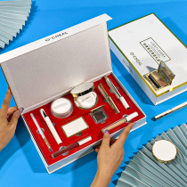 Valentines Day niche brand lambskin lipstick air cushion concealer makeup ten-piece gift box for girlfriend gift