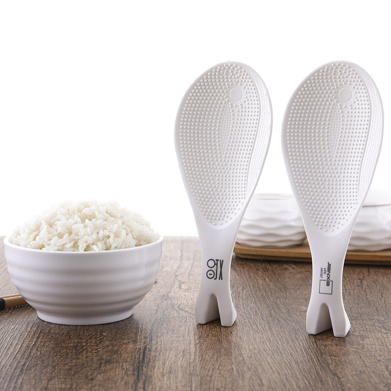 Japanese simple eco-friendly rice spoon home rice shovel rice rice cooker non-stick rice plastic thickened rice spoon shovel