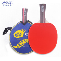 Galaxy two-star junior entertainment training table tennis racket Family leisure finished product shot Horizontal shot straight shot