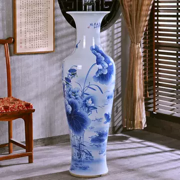 景德镇花瓶陶瓷大师手绘描金新中式-景德镇花瓶陶瓷大师手绘描金新中式