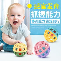 Deer Goo Goo baby silicone hand ball Baby tactile perception training ball Puzzle soft glue massage touch ball game play