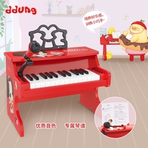 Dongji childrens electronic piano 3-6 year old girl beginner piano with microphone baby multifunctional music toy
