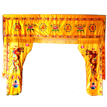 Embroidered Taoist Buddhist supplies 4 m Longmens tent Buddhist Buddhas Buddhist temples adorn the statues of the gods and the god of the gods.