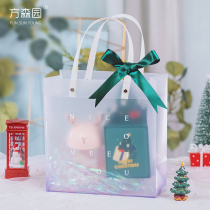 Fonson Garden Transparent Companion Gift Bag Gift Bag Hand Bag Gift Packing Bag Wedding Empty Bag Birthday Gift Bag