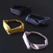 Sports hair band women sweat-absorbing running fitness yoga non-slip anti-sweat hair hair headband fashion guide sweat headband cover wear new