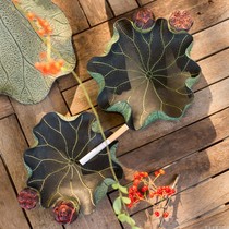 Decoration ashtrays Large number Chinese classical Xuanguan key to contain the ancient wind swinging piece Living room Tea table Zen Serie A small decoration