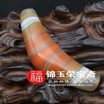 Boutique rural unearthed old agate old chalcedony (wrapped silk Tianye Tianzhu)pendant pendant old fidelity