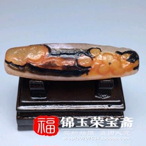 Authentic old agate (tangled silk eye Sky beads) treasured neck pendant pendant pendant old ancient beads
