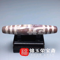 Antique old collection Old goods old cinnabar (bottle Tianzu)Hot old material gilt silver pendant pendant collectibles