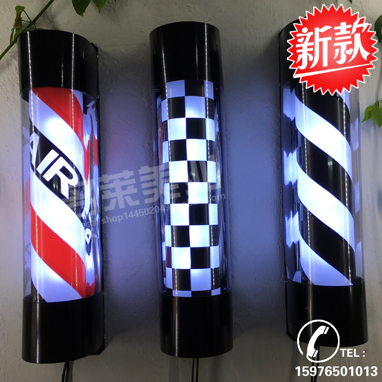 Barber shop turn light hair salon turn light beauty hair salon light billboard hair salon turn light accessories