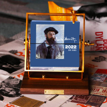 Federal walking calendar 2022 desktop mechanical calendar hand metal calendar custom ornaments creative weekly calendar gift