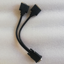 Original dms59 pin to dvi vga hdmi dp adapter one-point two on the same screen graphics card display conversion line