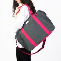 Groovy travel bag for men and women handbag large capacity luggage bag light wave travel single shoulder inclined satchel bag