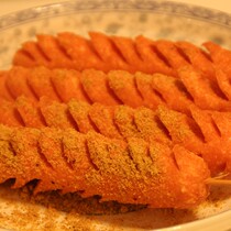 Authentic street Teppanyaki grilled sausage ham starch sausage fried fried sausage Korean flavor 50 grams 50 pieces