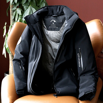 (SS2108046) extreme cold series Wang fabric 800 pens men padded outdoor goose down jacket