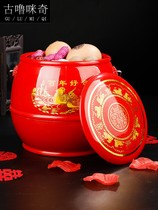 The barrels used for marriage of children and grandchildren. Family high-end spittoon mahogany toilet wedding supplies