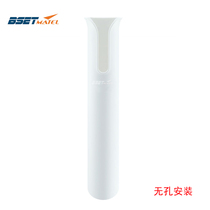 3m non-porous mounted white nylon plastic ABS Marine single hole Rod Holder Holder motorboat yacht fishing box