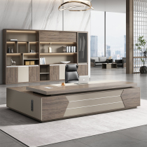 Boss office desk and chair combination General Manager Office computer office large class simple modern President light luxury