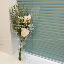 Not greasy young girl hearts and ins Han wind swing clapping simulation rose bouquet wheat ears photo props hand to hold flower decoration flowers