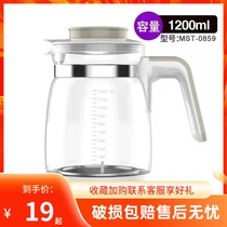 Suoren constant temperature milk mixer glass kettle Rusi little strong bear rice Suta sebeyou Crown universal accessories