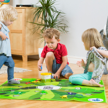 Sweden Viking imported jumping frog childrens pole jumping toy girl competition gift primary school students parent-child board game