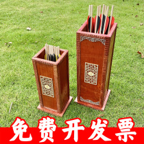 Potting pot props throwing arrows antique games kindergarten childrens company school activities Chinese wooden pot toy set