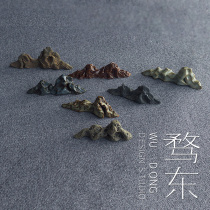 Yongdong Manufacturing All hand - crafted small lake stone with shaped pen shelves creative hand - writing style four baubauo painting tools
