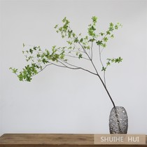 Simulation Plant Japan Import Hanging Bell Horse Drunken Wood Branches Indoor Decoration Green Planting Living-room Shop Window Tabletop Pendulum Pieces