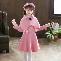 Girl Dress Spring Autumn 2022 New Childrens Children Dress Long Sleeves Princess Nepotism Spring Girl Suit Skirt