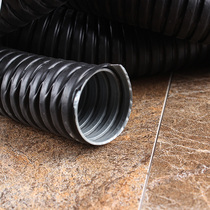 Sail brand 38mm plastic-coated metal hose snake tube threading pipe corrugated pipe wire sleeve black