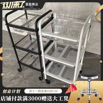 Beauty trolley beauty salon special barber shop hair salon tool cabinet hot dyeing tool car hair shop rack