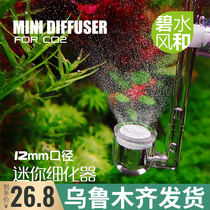 Clear water wind and mini CO2 refiner water grass carbon dioxide atomizer cylinder decompression table matching