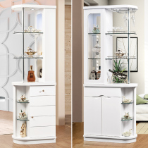 Modern entry wine cabinet shoe cabinet integrated simple small apartment living room partition cabinet porch cabinet double-sided fantasy cabinet
