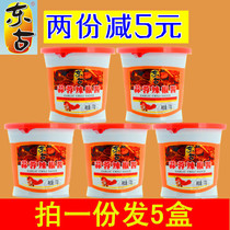 Donggu garlic chili sauce 170gX5 boxes chili sauce garlic sauce a 5 boxes