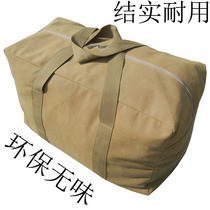 Going out for work sturdy large size Canvas Bag Travel Luggage Bag Sturdy And Durable Thickened bag Large capacity Hand
