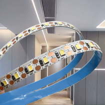 24V patch light with no frequency flash linear light strip aluminium groove lamp sheet ceiling self-adhesive linear light bar extra-long without pressure drop