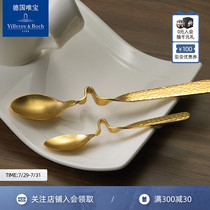villeroyboch Germany Weibao single creative coffee dessert spoon household imported stainless steel fashion wave