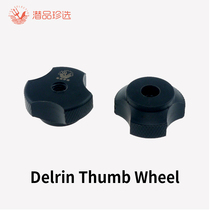 Dive Selection Delrin Thumb wheel diving treasure Selection back Fly Racing steel hand screw nut one