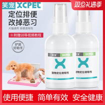 Laughing pet cat dog inducer defecate toilet urine urine positioning fixed-point defecation guidance training