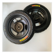 Suitable for motorcycles Fuxi Qiaoge 100 front and rear steel ring ghost spark marriage 100 front disc brake hub rear wheel 18 teeth