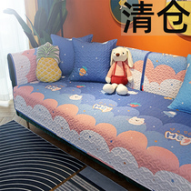 Cloth Art All Cotton Leather Sofa Towel Cushion Anti Slip All Season Universal Modern Minimalist Pure Cover Seat 2021 New Fields