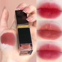 (New)TF Square Tube Lip Glaze 16 69 03 Tom Ford Matte Black tube#Lark #Nubile Milk Coffee