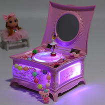 Music Box Music Box Female Carousel Dancing Ballet Girl Princess Toy Crystal Ball Childrens birthday gift