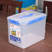 jeko large food crisper portable transparent camera moisture-proof storage box sealed box plastic refrigerator storage box