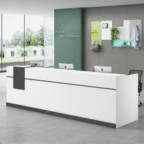 Company counter front desk desk office front desk reception desk simple and modern consultation reception desk cashier bar