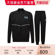 ARMANI ARMANI EA7 series 21-year new sports suit horizontal stripe two-piece long sleeve